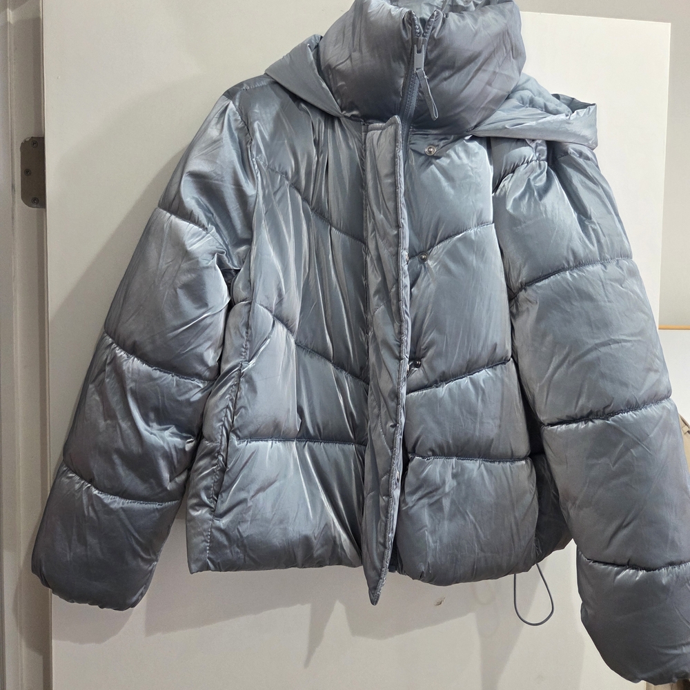 Gap Metallic Gray Coldcontrol Max Jacket - image 1